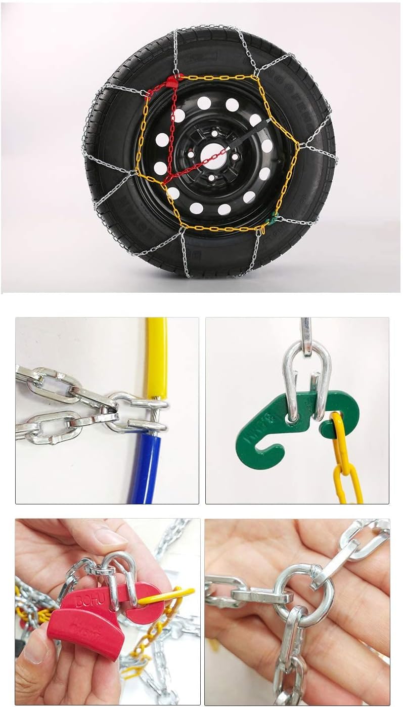 Alloy Snow Chain Tire Chain Set of 2 S620108