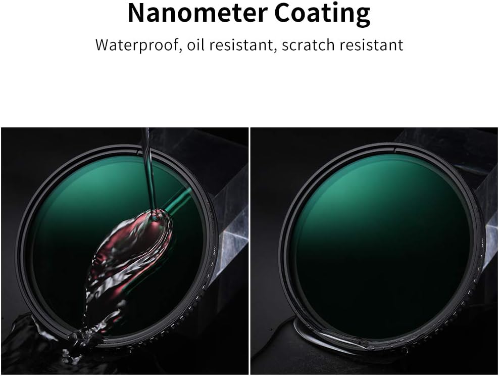 82mm Variable Neutral Density Filter ND8-ND2000 Z738774