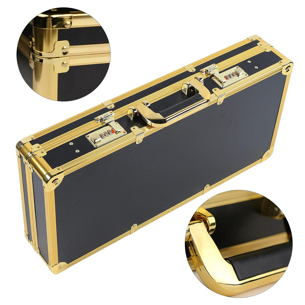 Barber Case Suitcase Carrying Case for Clippers Trimmers Scissors Combs Tools O299307