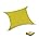 Beige 10' x 10' Waterproof Sun Shade Sail Pack of 2 F92983