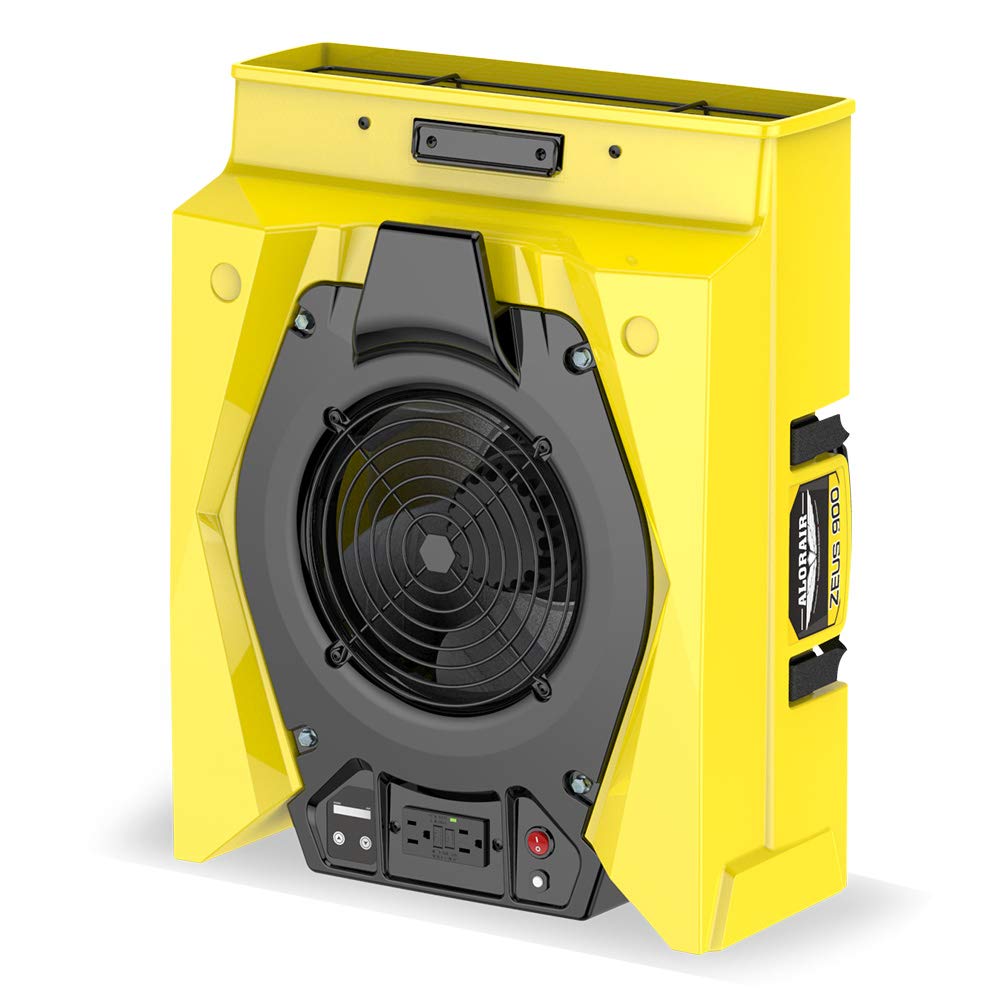 Yellow Commercial Air Mover Blower Fan, 950 CFM O196324