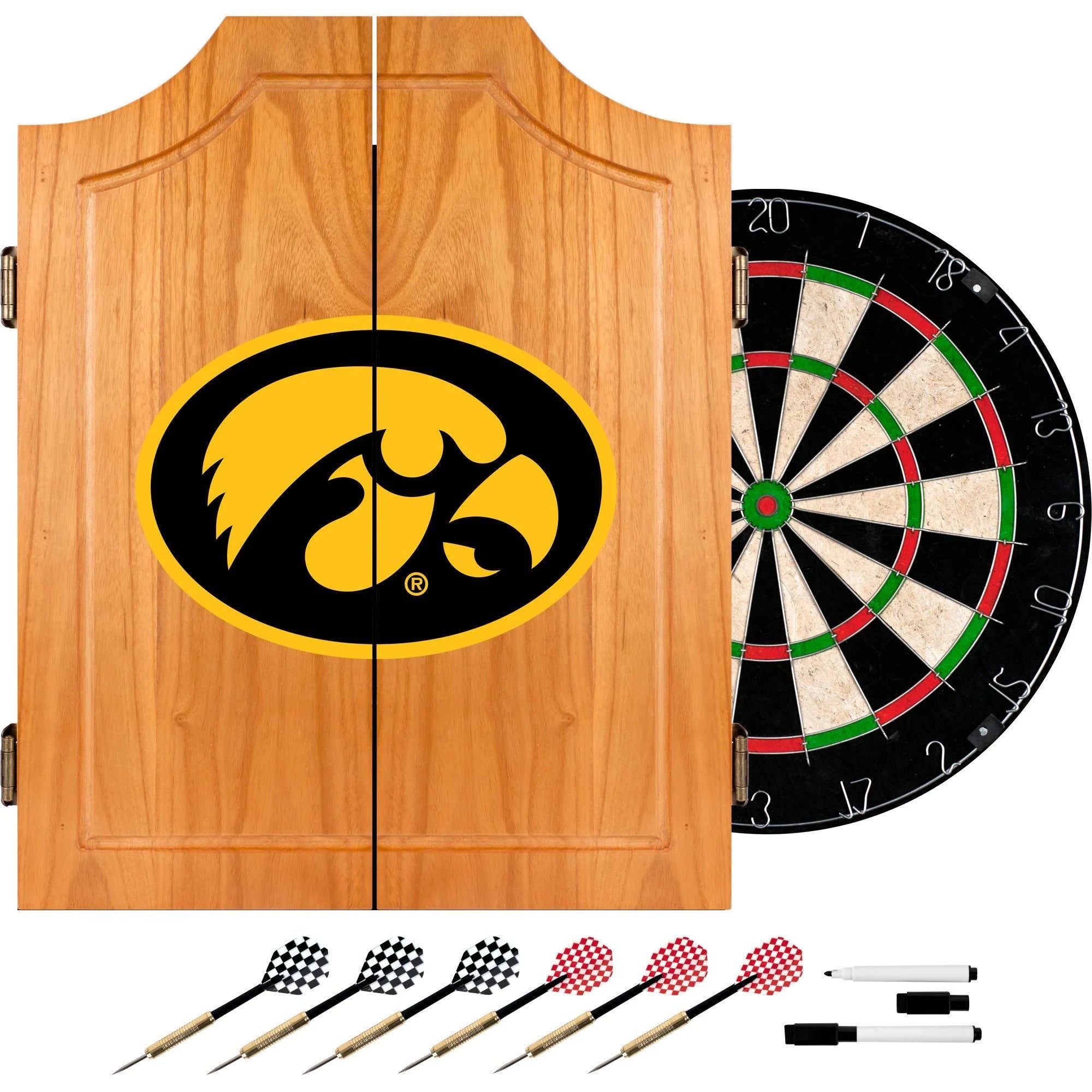 Wood Dart Cabinet Set N824
