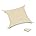 Beige 10' x 10' Waterproof Sun Shade Sail Pack of 2 F92983