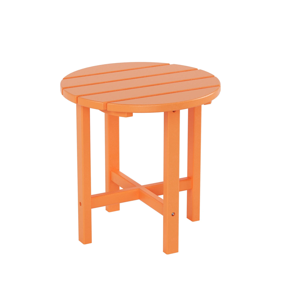 Orange Outdoor Rocking Chair with Round Side Table G11117
