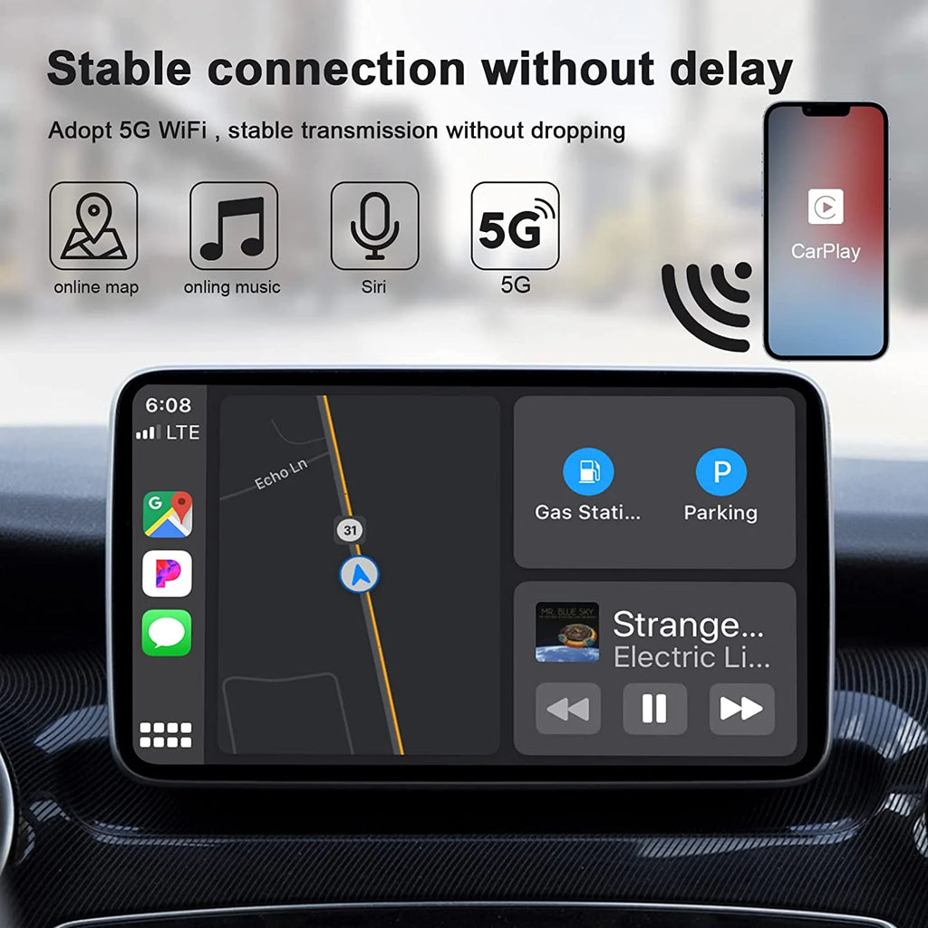 Wireless CarPlay Adapter for Factory Wired CarPlay Cars U2580