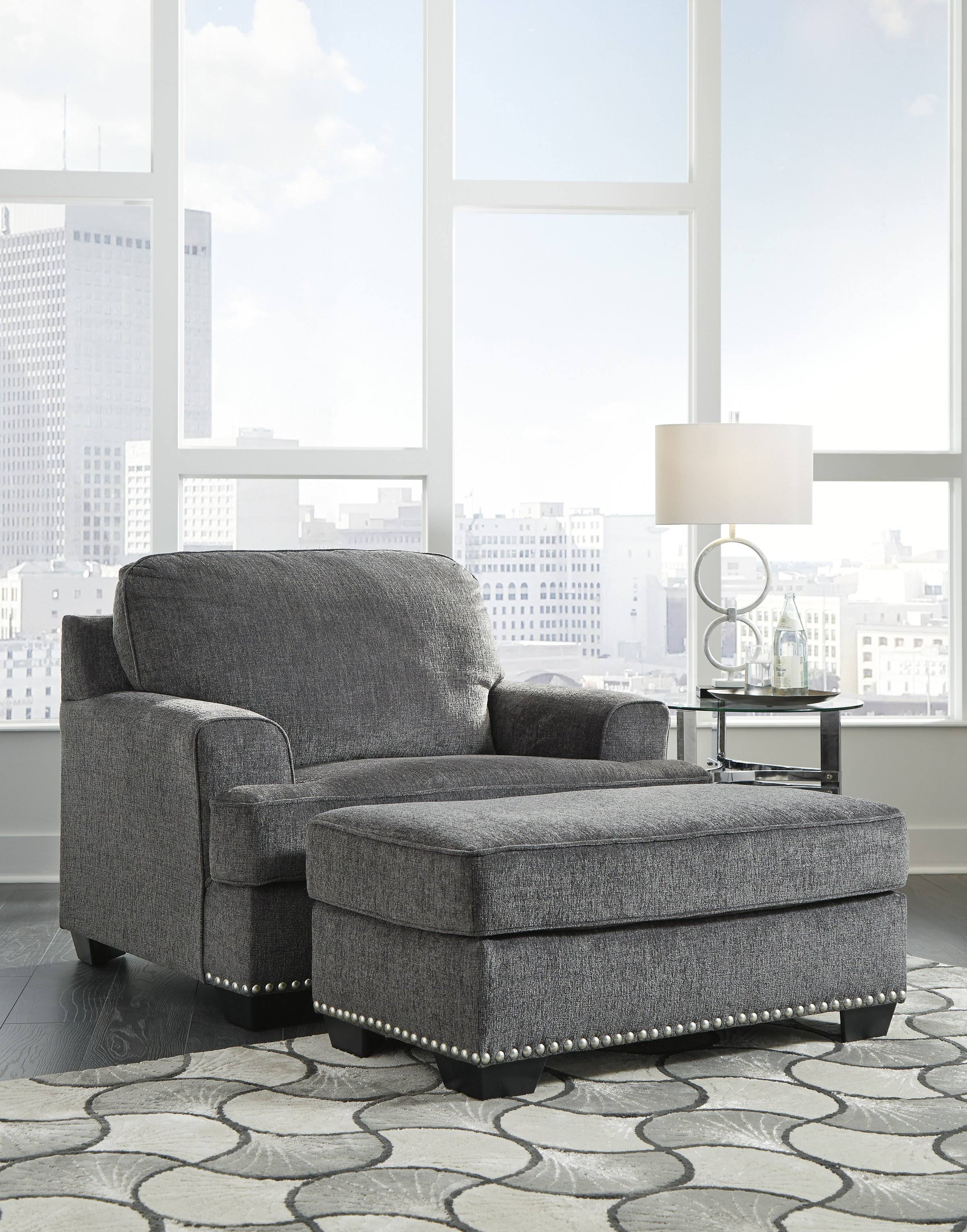 Carbon Ottoman U379
