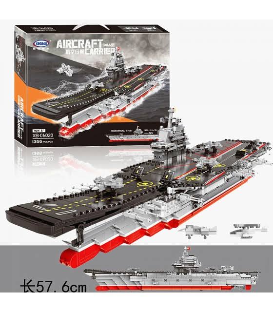Aircraft Carrier Building Bricks Toy Set S840649