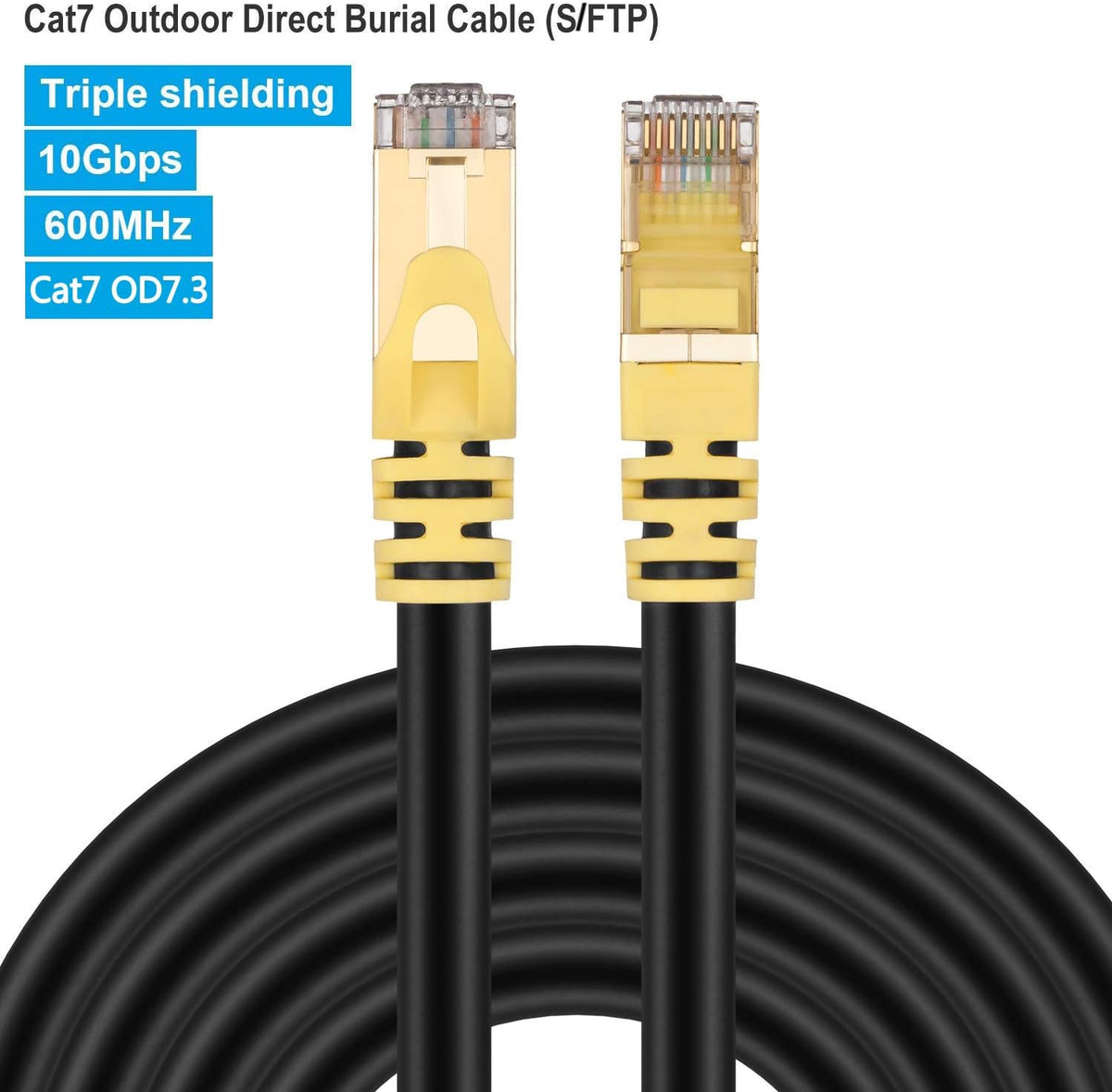 Cat 7 Outdoor Ethernet Cable 400ft Q839604