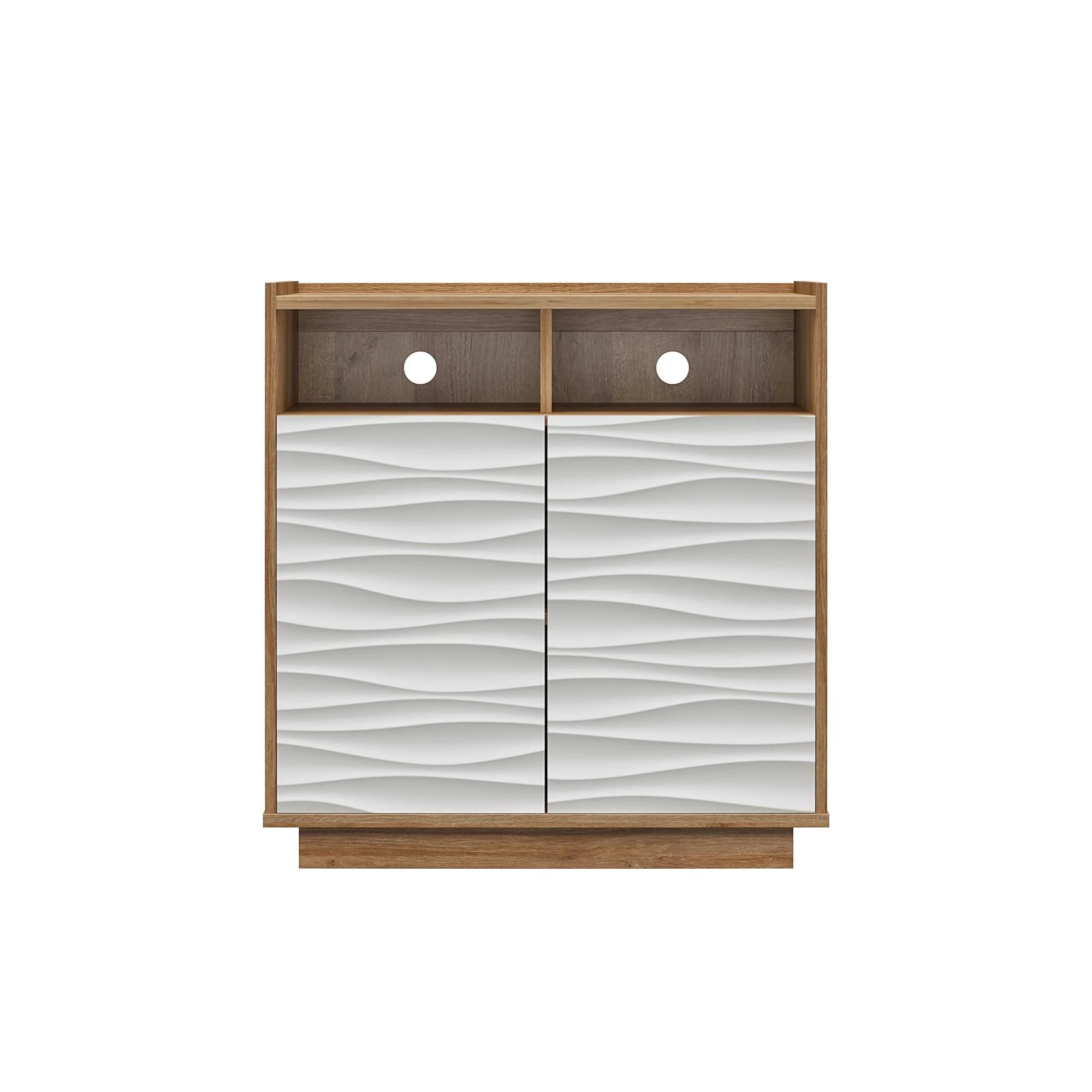 Natural 2-Door Accent Cabinet O795805