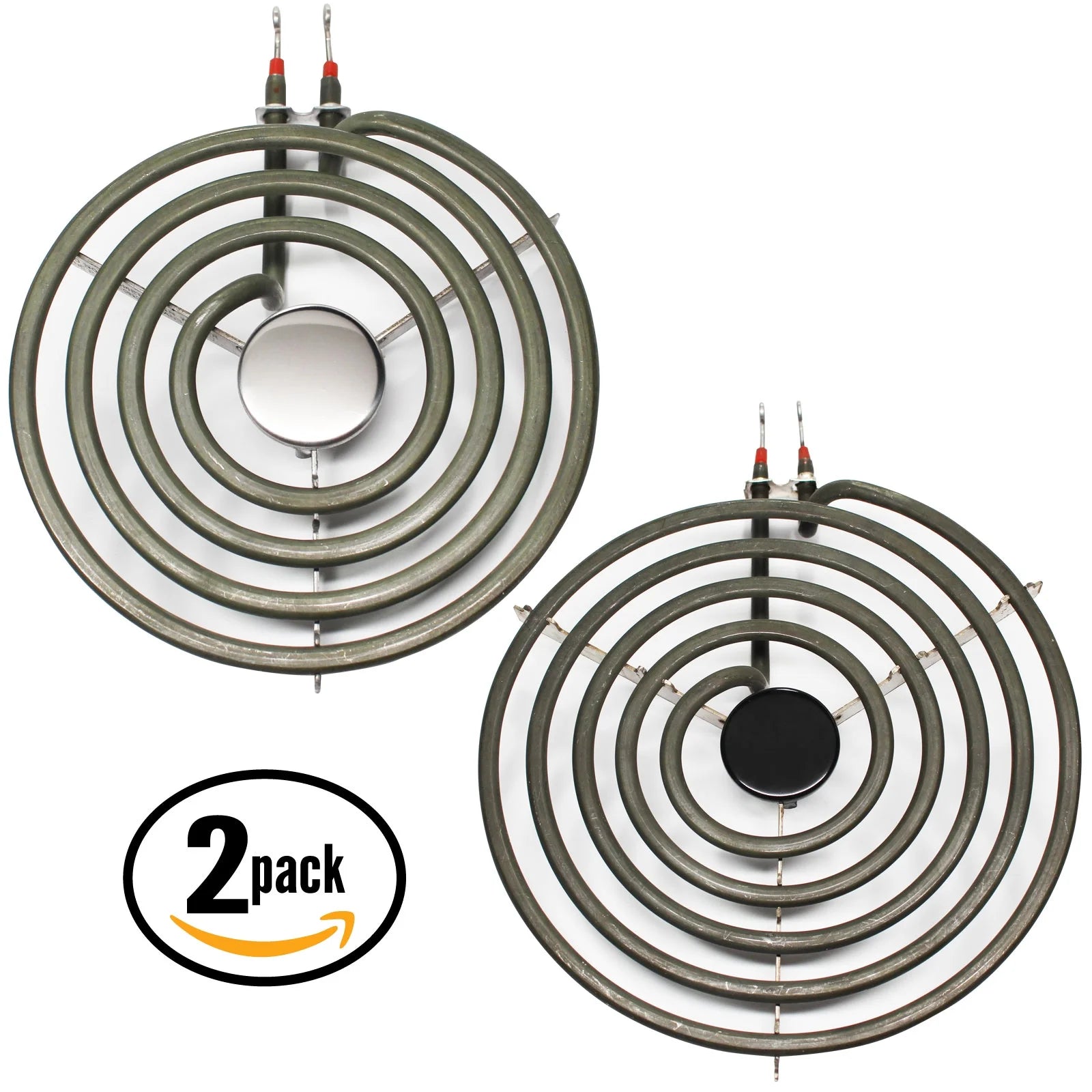 2-Pack Replacement 8 inch 5 Turns & 6 inch 4 Turns Surface Burner Elements O312