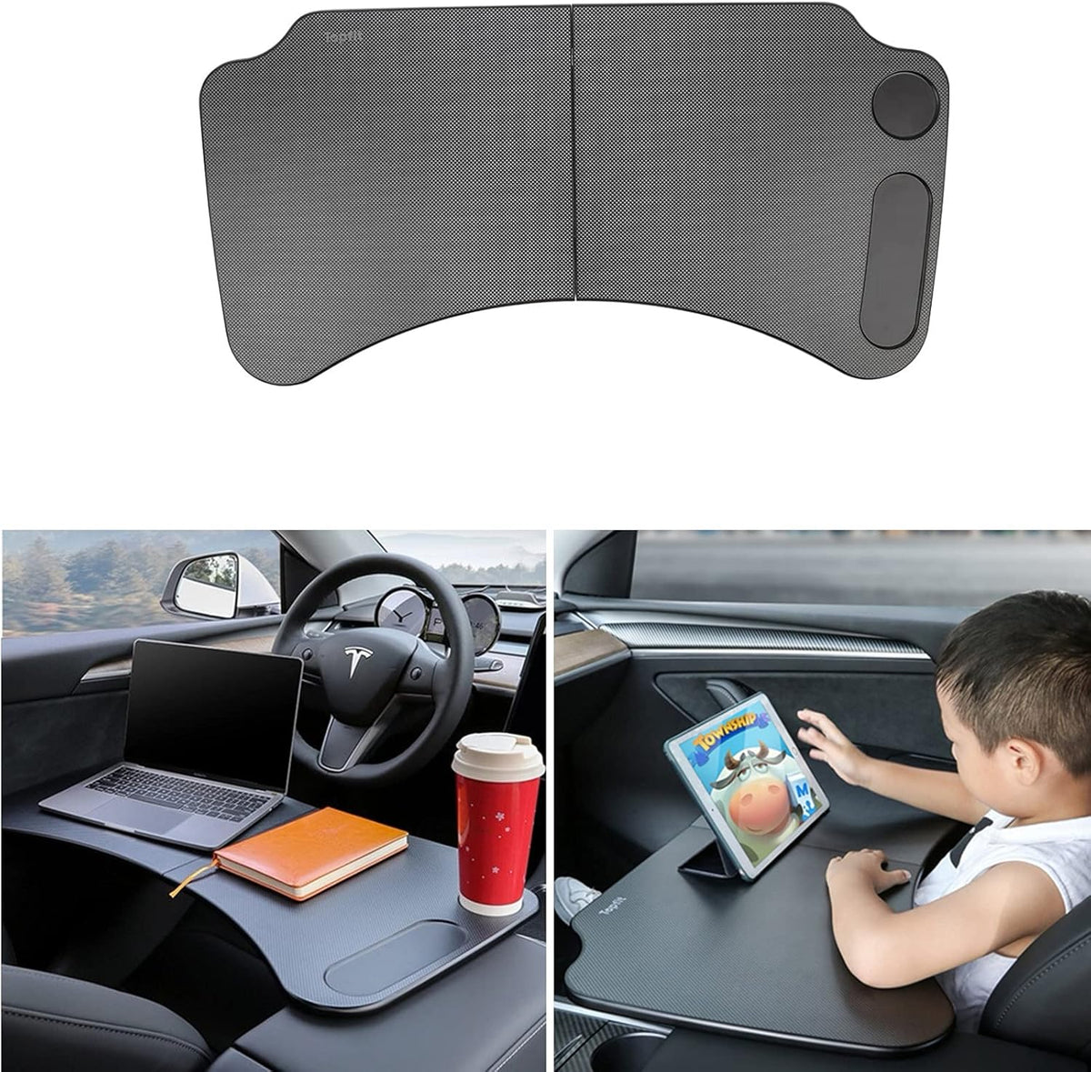 Foldable Laptop Desk Tray for Tesla Model 3 Model Y S996
