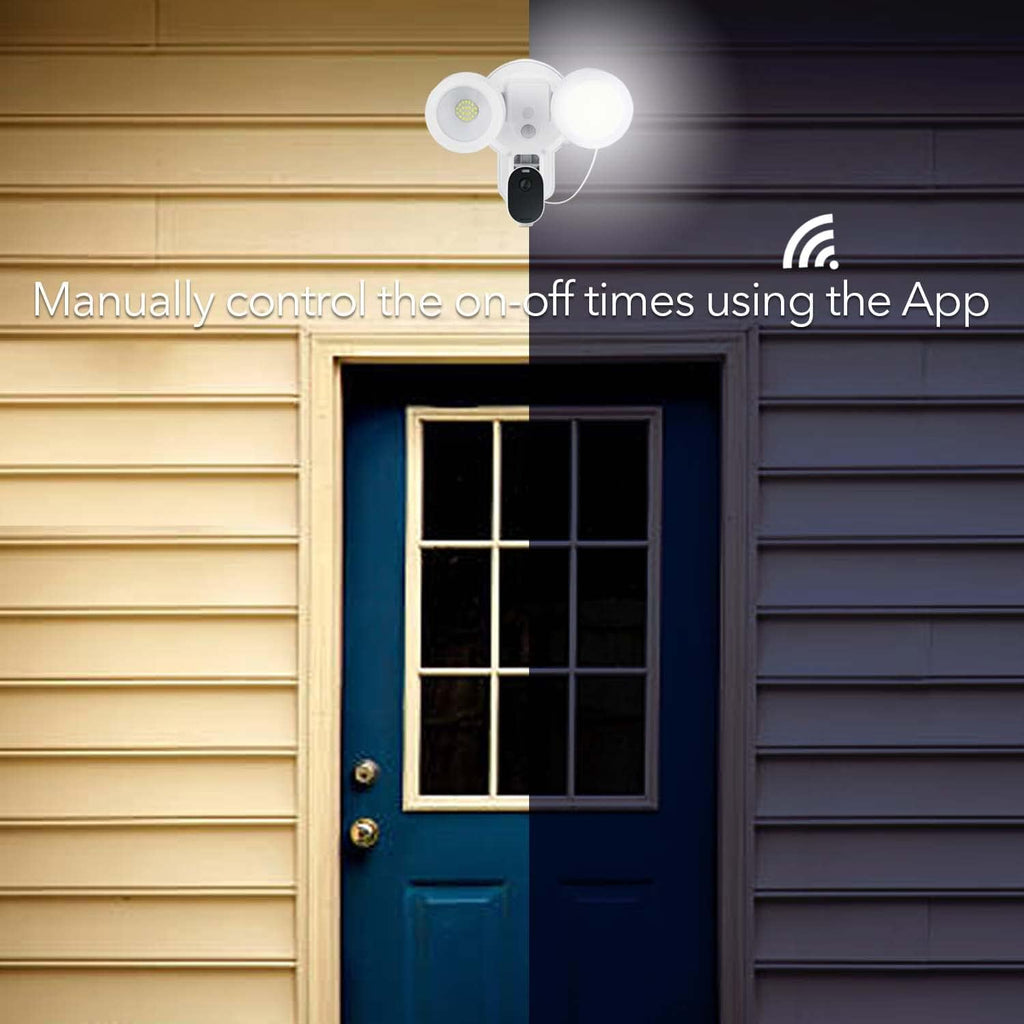 3-in-1 Wired Smart Flood Light with Motion Sensor Y1560