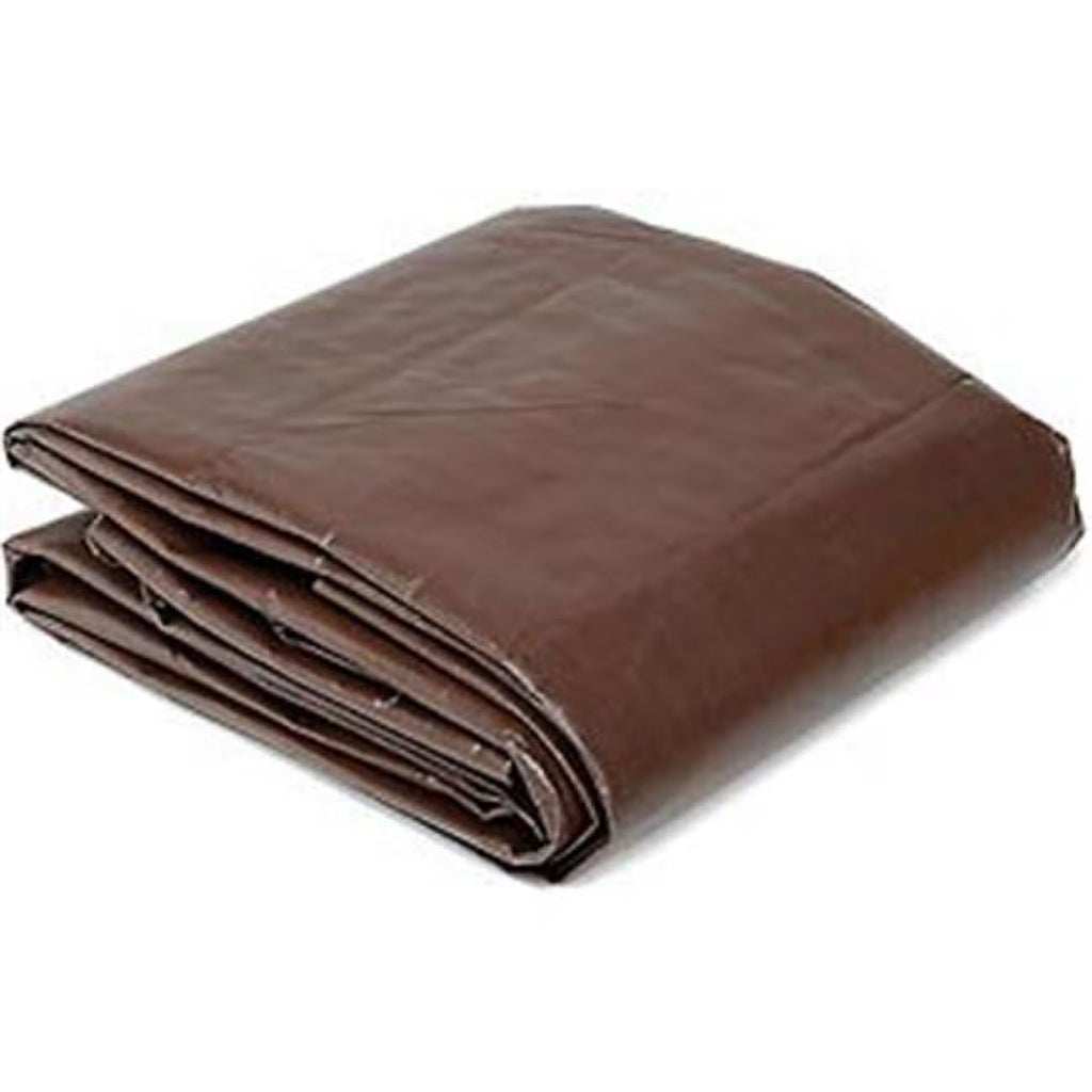 12 x 30 ft. Super Heavy Duty Brown Tarp Y362