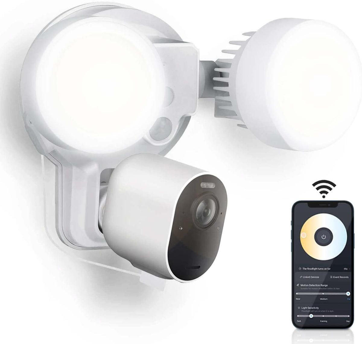 3-in-1 Wired Smart Flood Light with Motion Sensor Y1560