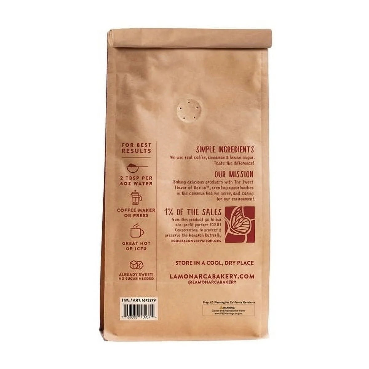 Cafe De Olla, 40 Ounce K762889
