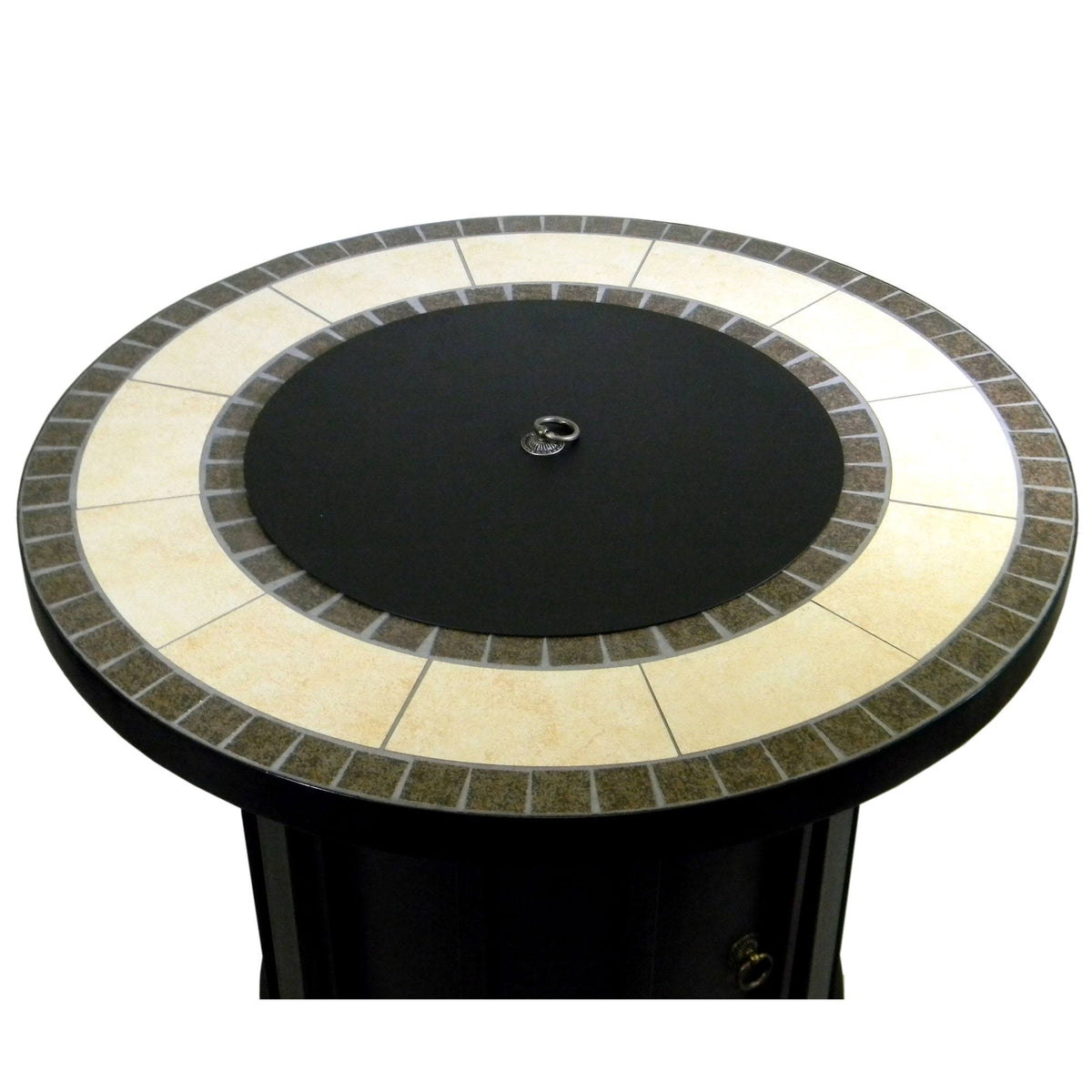 Round Propane Fire Pit I11466