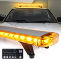 48 Inch Amber LED Emergency Warning Light Bar with Adjustable Mounting Brackets C88207