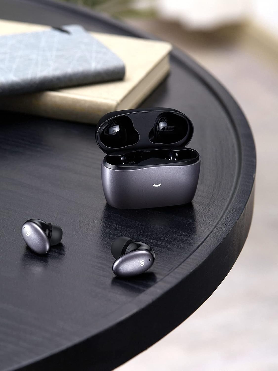 Hybrid Active Noise Cancelling Wireless Earbuds with 6 Mics, Bluetooth 5.1, 26H Playtime E8833