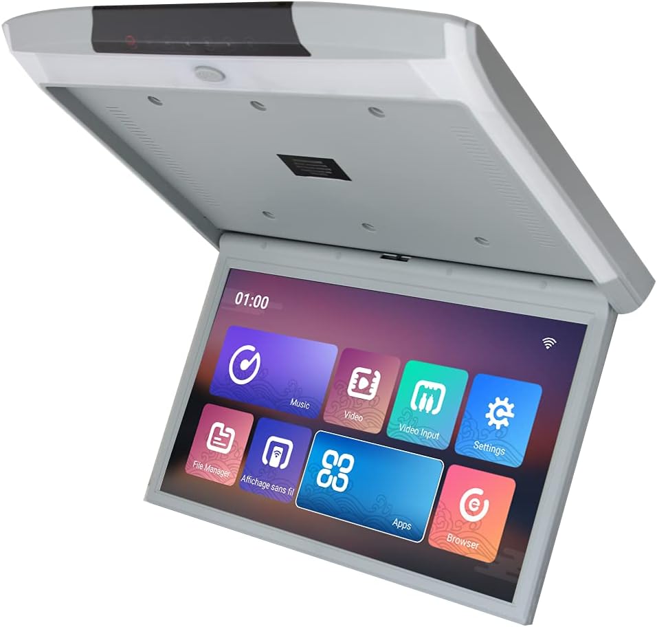 19 Inch Black Car Roof Mounted Monitor X1498