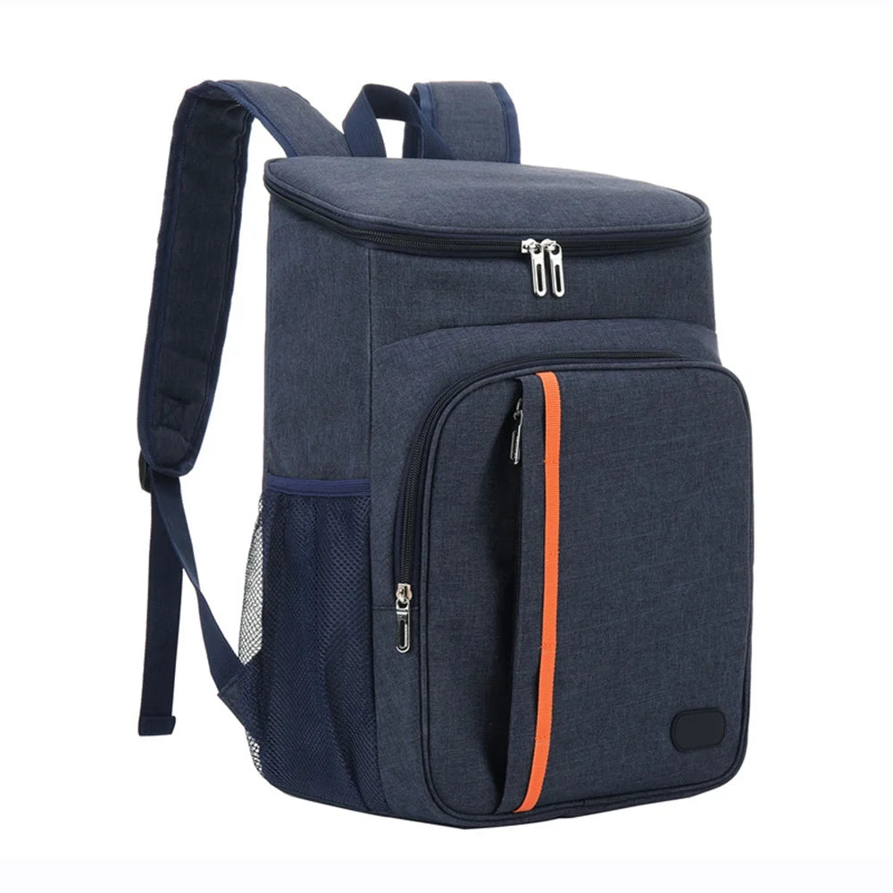 Insulated Cooler Backpack, Navy blue K481