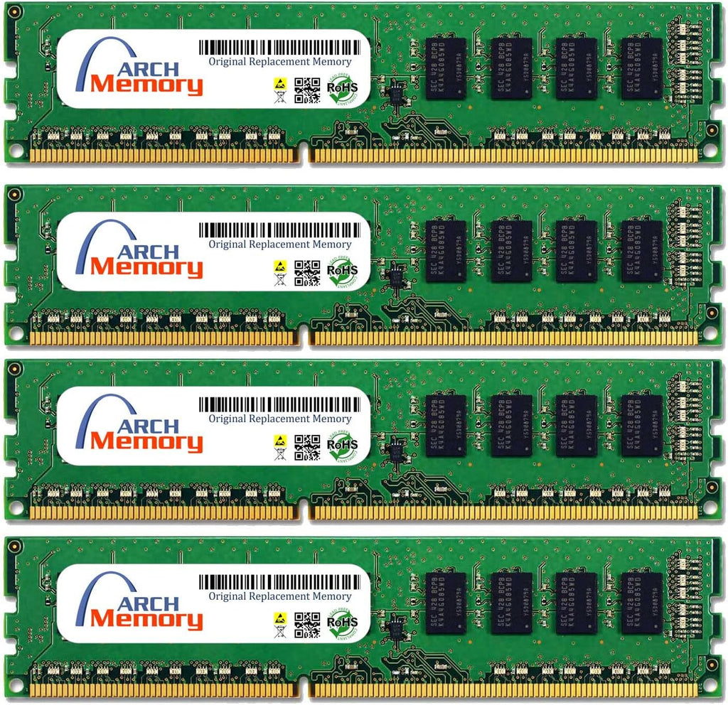 32 GB (4 x 8 GB) DDR3 ECC UDIMM RAM I1672