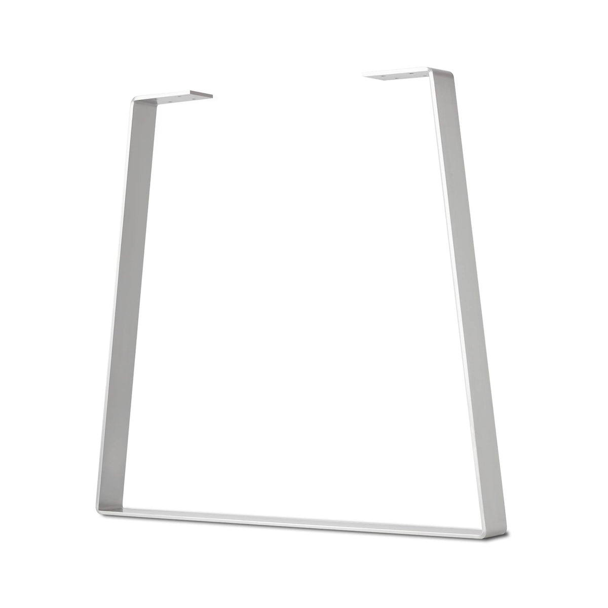White Flat Bar Table Leg and Bench Base X181605