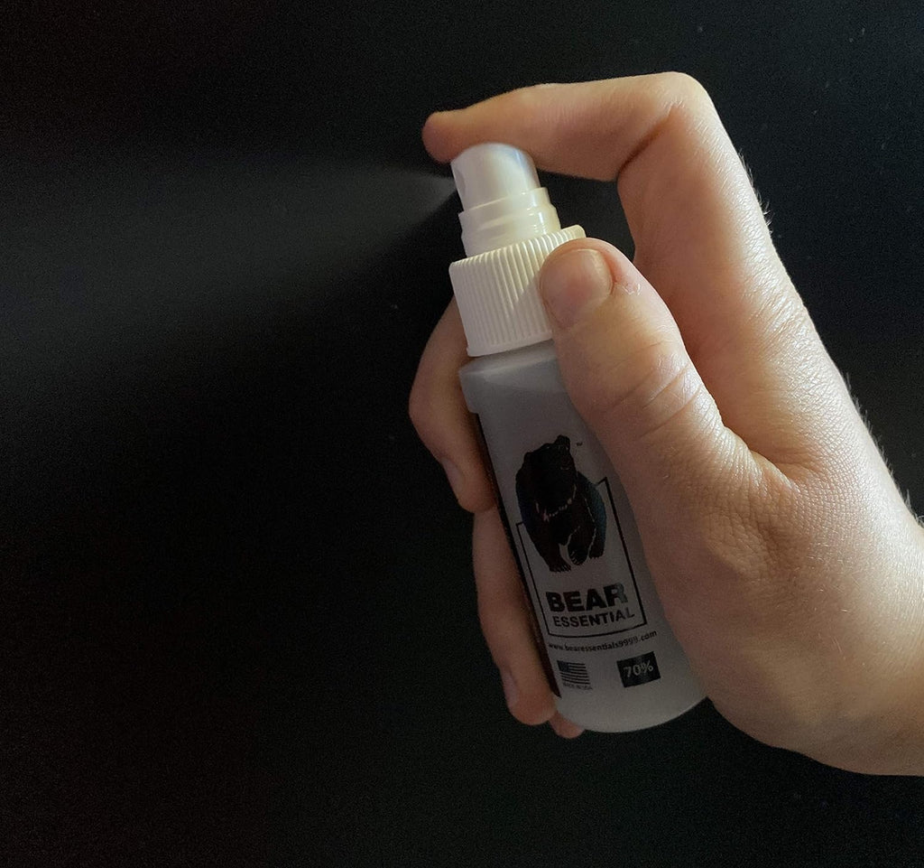 40 Spray Bottles 2 OZ Each 70% Isopropyl Alcohol P19673