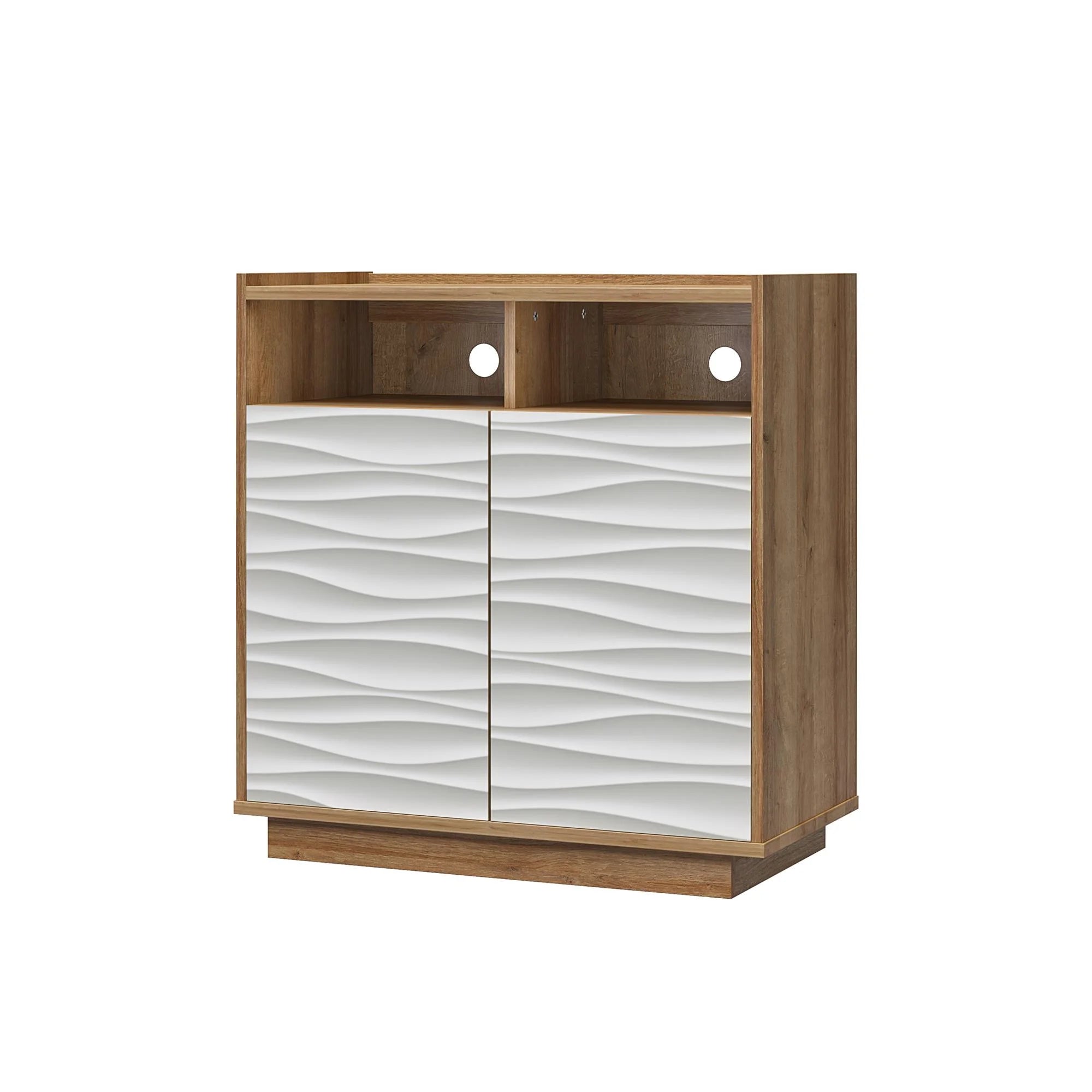 Natural 2-Door Accent Cabinet O795805