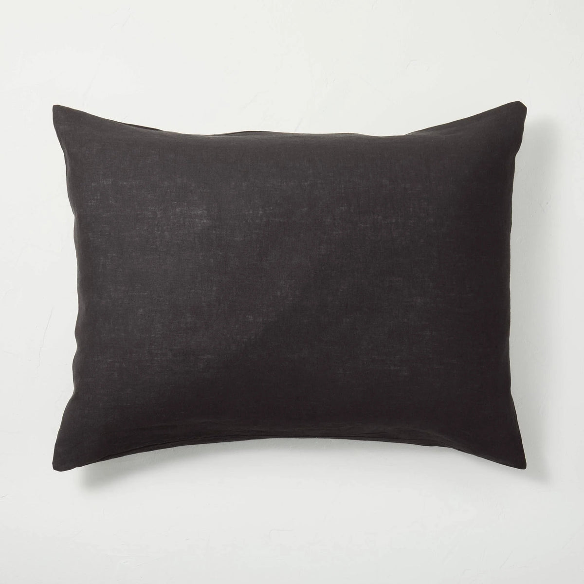 Washed Black King Linen Duvet & Sham Set R87349