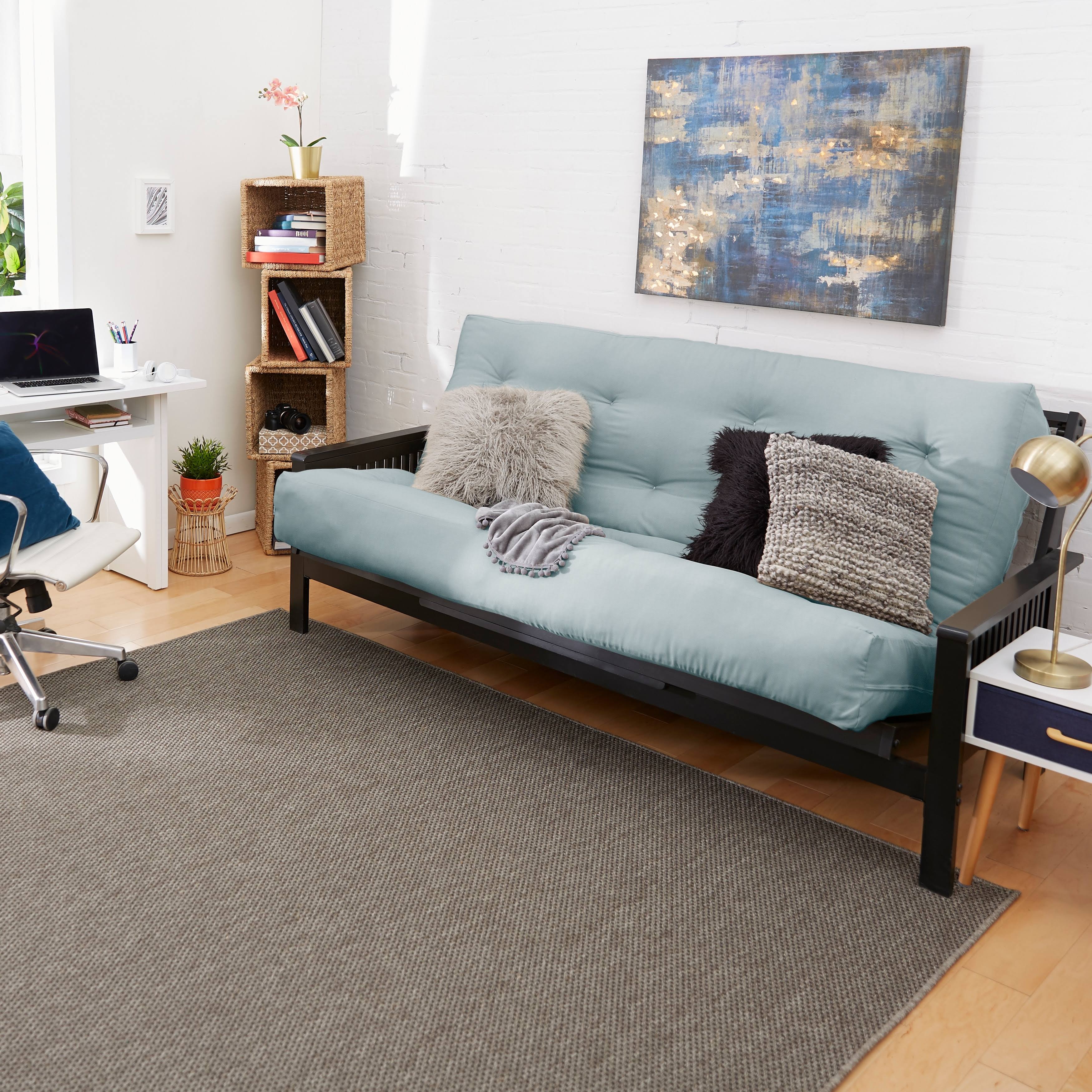 Khaki Gel Memory Foam Futon Mattress U843