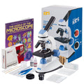 40X-1000X Dual Illumination Microscope with Slide Prep Kit and Book L10191