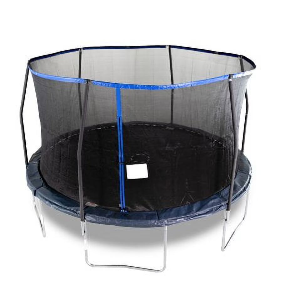 14' Trampoline And Enclosure A12557