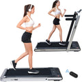 2 in 1 Portable Folding Electric Treadmill P48476