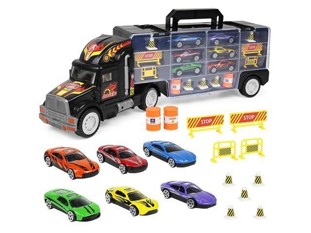 Jumbo Transport Car Carrier Truck with 28 Cars Q96687