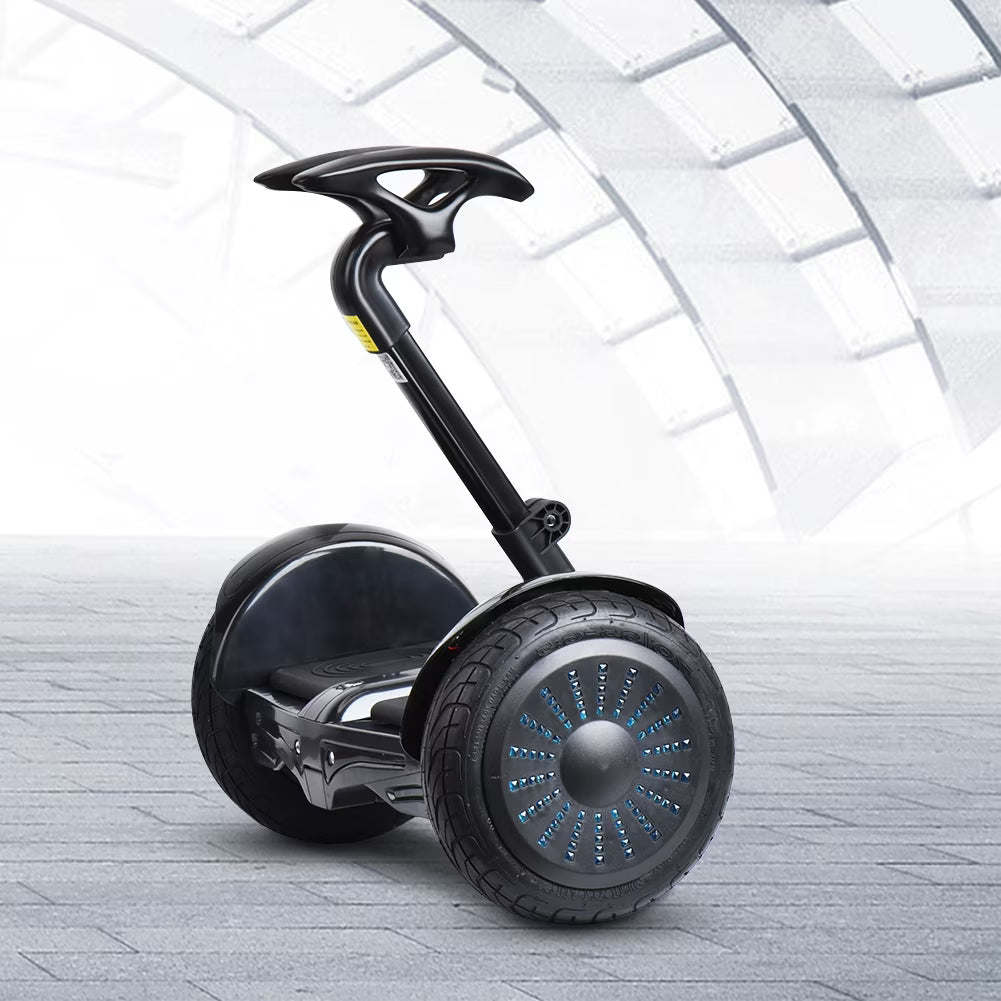 Black Self-Balancing Electric Scooter with 10 In. Tires Y807390