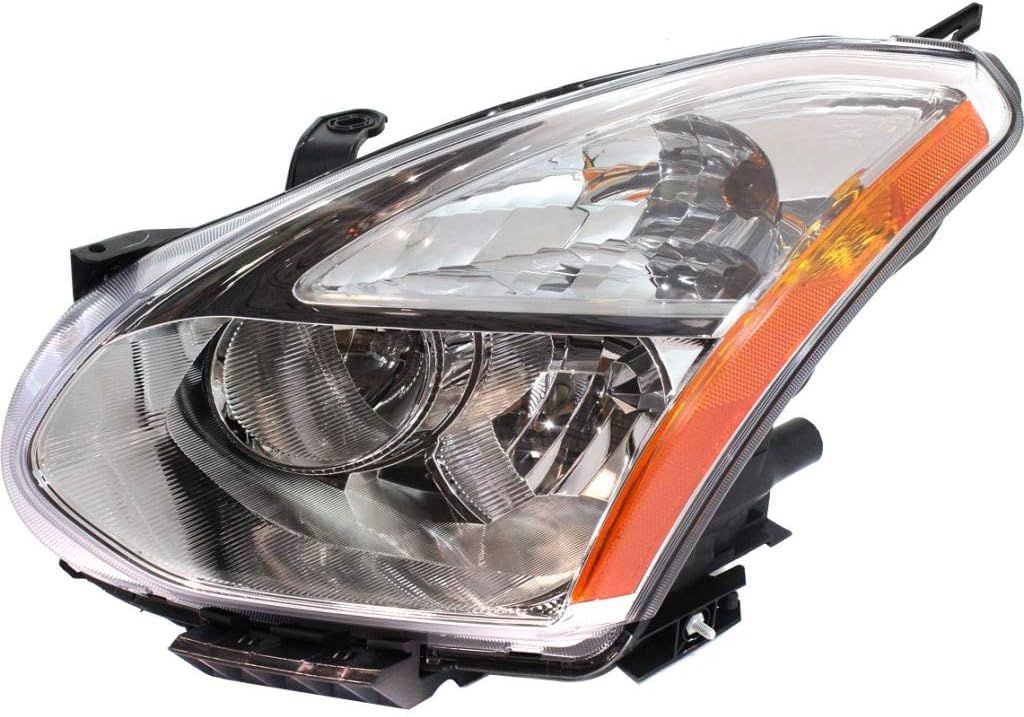 Headlight Assembly for Nissan Rogue 2009 2010 Driver Side Halogen U634