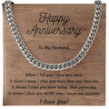 Cuban Link Stainless Steel Necklace M6636