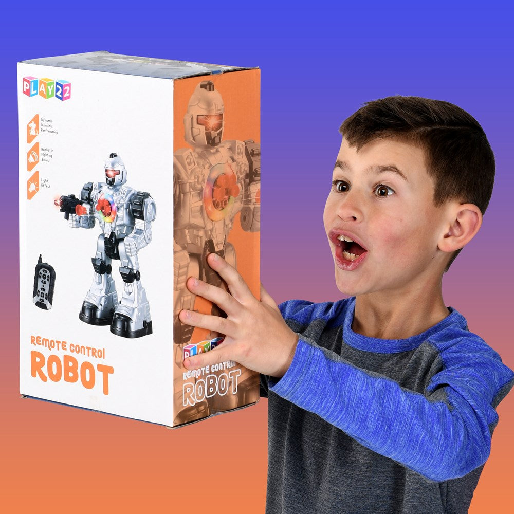 Robot Toy with Flashing Lights 10 Functions Q61850