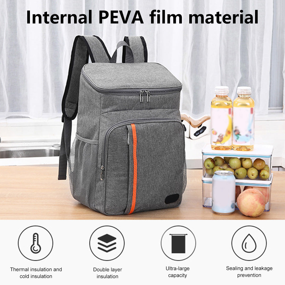 Insulated Cooler Backpack, Navy blue K481
