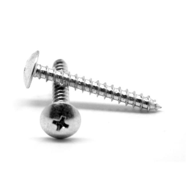 18-8 Stainless Steel Sheet Metal Screw, 1000 Piece Y610135