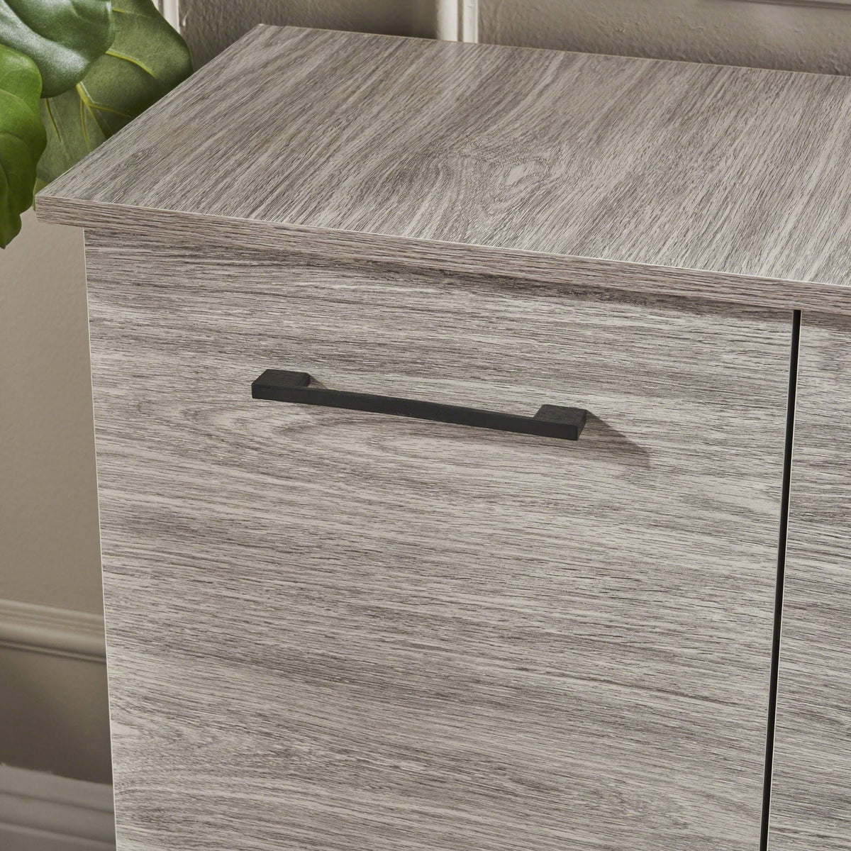 Grey Wood Cabinet G246