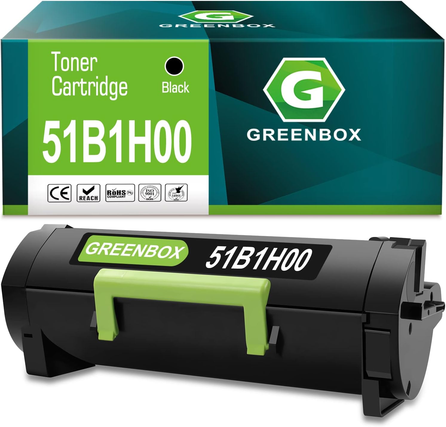 Remanufacture Toner Cartridge for Lexmark Printer (1Pack) O9998