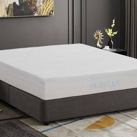 White Queen 6-Inch Gel-Infused Memory Foam Mattress K697022