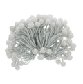 100 Pack White 6 Inch Ball Bungee Cords E230270