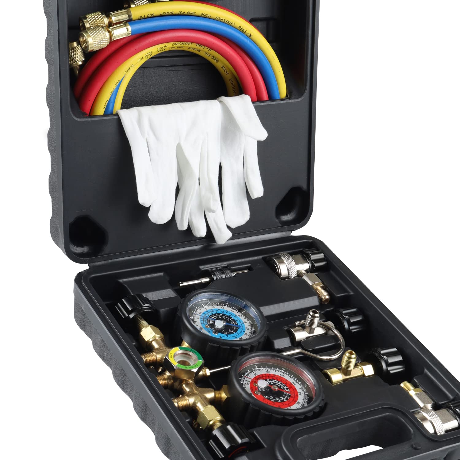 A/C Manifold Gauge Set for R134a R22 R12 R502 H55722