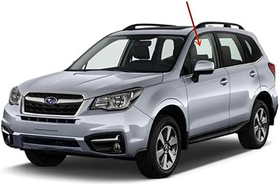 Left Side Front Door Window Glass Compatible with Subaru Forester 2014-2018 U345833