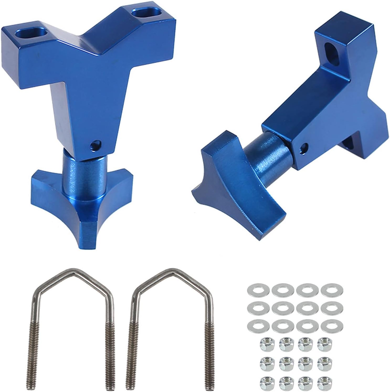 High-Lift Jack Tube Mount 1-2.5" (Round/Square) Blue Pack of 2 X134843