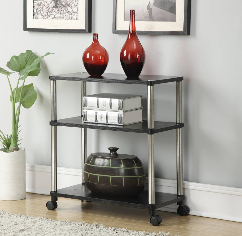 Black Office Caddy W55601