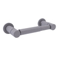 Matte Gray Two Post Toilet Tissue Holder C15386