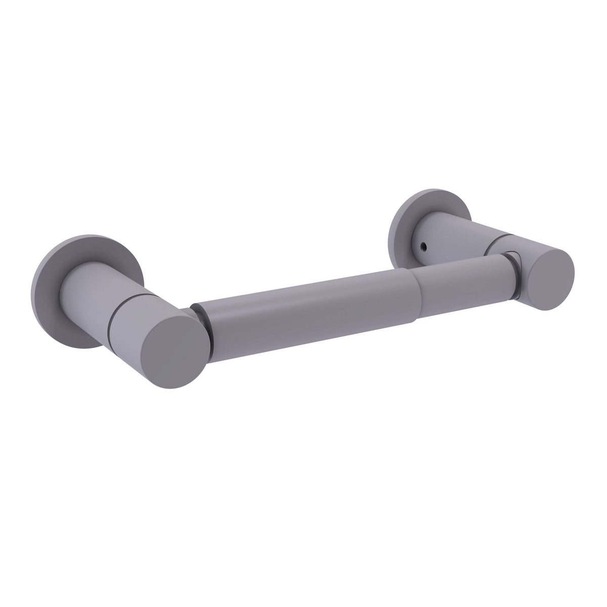 Matte Gray Two Post Toilet Tissue Holder C15386